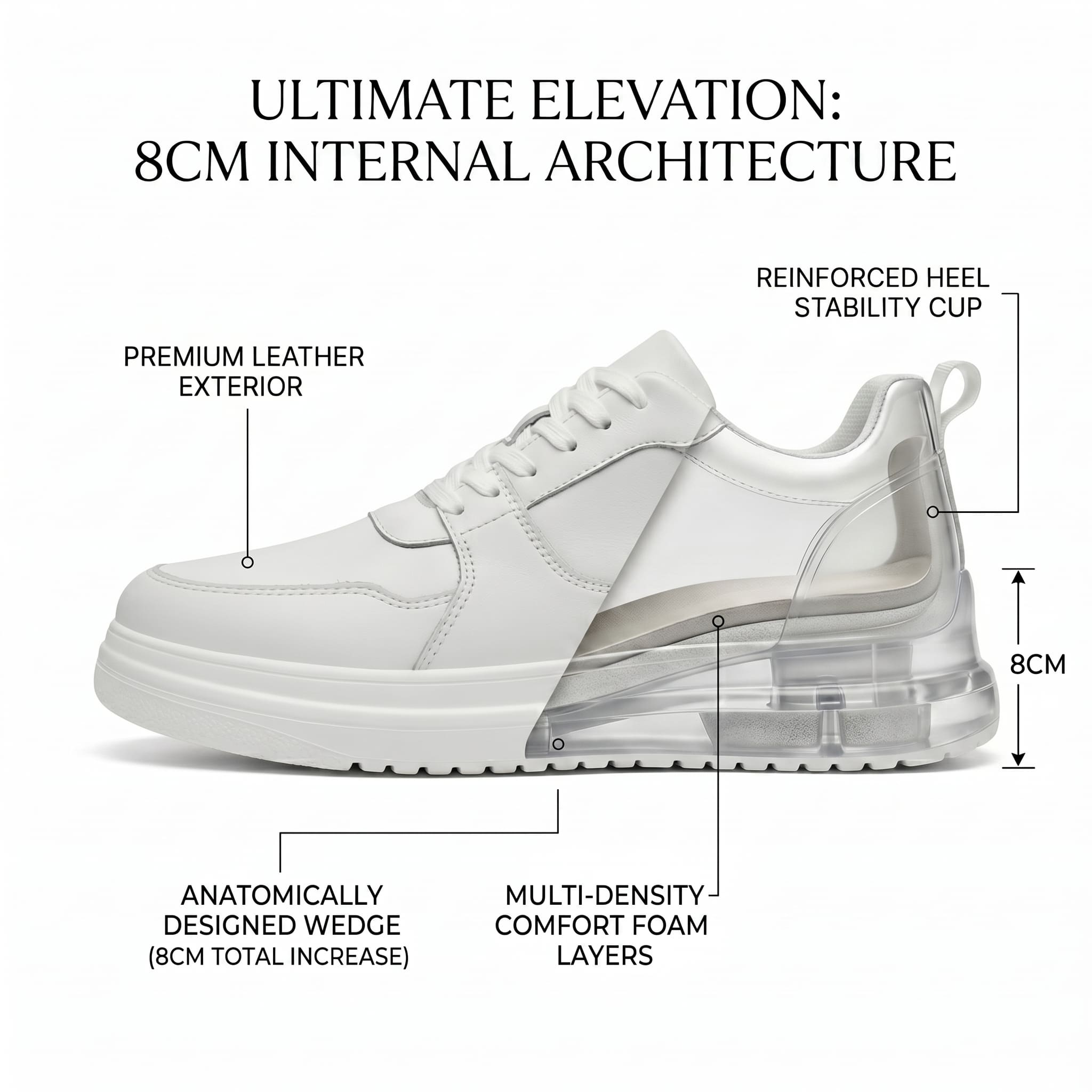 Velaro | +8cm Height Increase